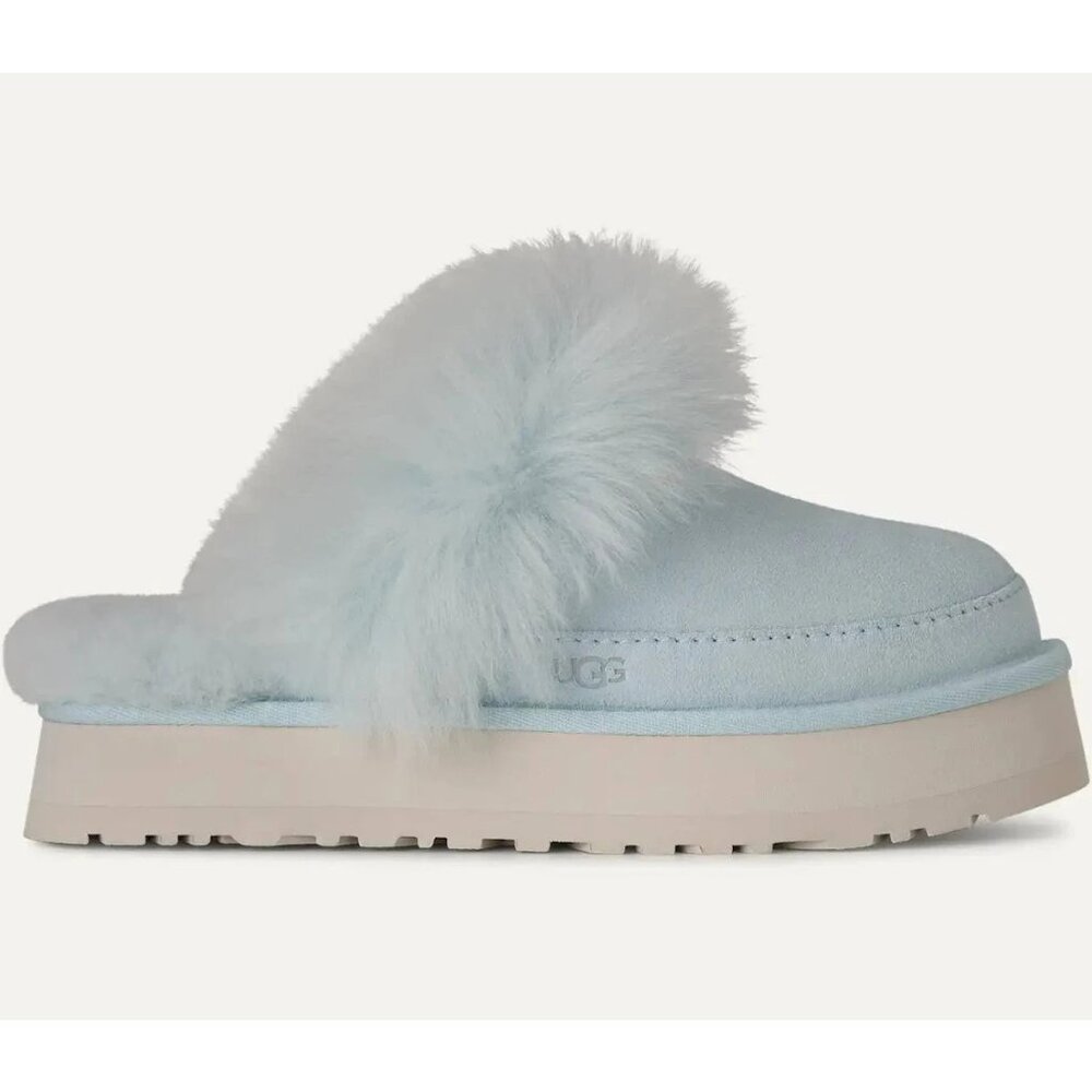 NEW UGG Size 10 Women's Disquette Chalet Slippers - Sky
